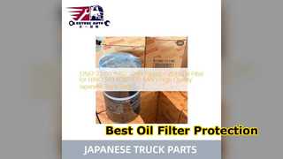 Filtro olio di alta qualità per Hino Kobelco e Sany Trucks