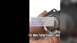 Attuatore turbocompressore Hino 300 790028 0069 Soluzione di riparazione
