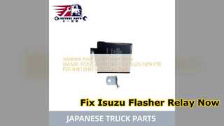 Guida alla sostituzione del relè lampeggiatore Isuzu 066500 3720