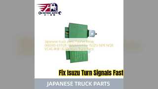 Relè lampeggiatore Isuzu 066500 6331 Parti di ricambio