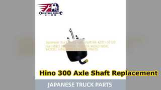 Hino 300 Albero dell'asse posteriore 42311 37130 Sostituzione durevole