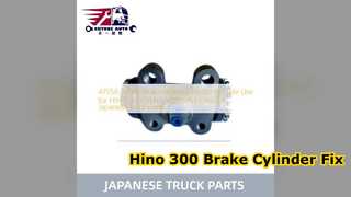 Sostituzione cilindro ruota freno Hino 300 Dyna 47550 37040