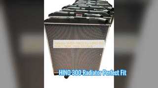Radiatore HINO 300 16400 78602 Raffreddamento ad alte prestazioni