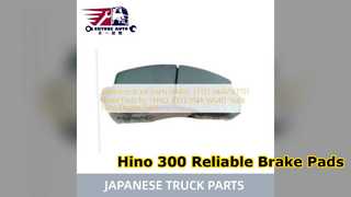 Pastiglie freno Premium Hino 300 Dyna 0446537151