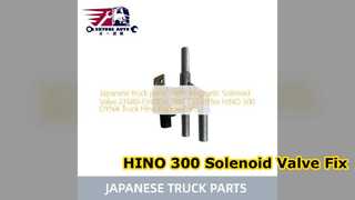 Elettrovalvola HINO 300 27680 EV030 Soluzione di riparazione