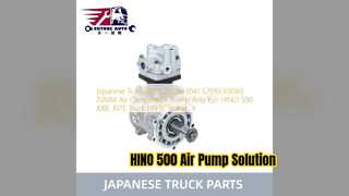 Sostituzione della pompa del compressore d'aria HINO 500 J08E 29100 3041