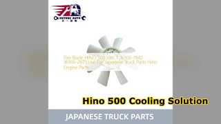 Sostituzione pala ventola Hino 500 J08CT 16306 1942