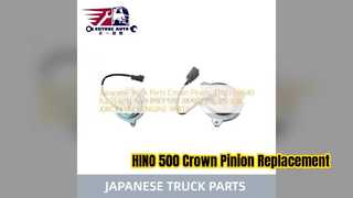 Parti di ricambio per pignone corona HINO 500 41221 E0640