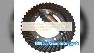 Pignone corona HINO 500 41221 2950 Parti di alta qualità