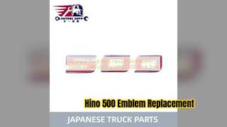 Emblema per camion Hino 500 75338 E0040 Parte di ricambio