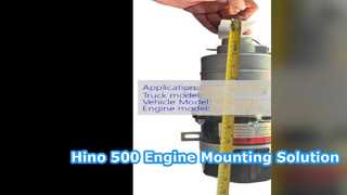 Montaggio motore Hino 500 12031 1020 Sostituzione Premium