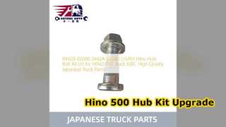 Kit di fissaggio mozzo ruota Hino 500 per camion, qualità premium