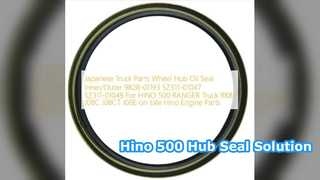 Paraolio mozzo ruota Hino 500 9828 01193 Parti di alta qualità