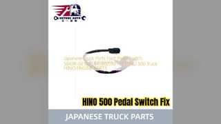 Sostituzione dell'interruttore a pedale HINO 500 S843802130