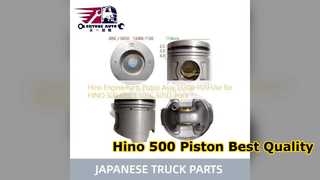 Hino 500 Piston Assy 13306 1120 Parti ad alte prestazioni