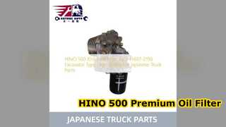 Filtro olio HINO 500 J05ET 15607 2190 Parti di alta qualità