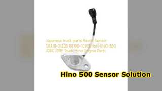 Sensore Hino 500 J08C J08E S8319 01220 Parti di qualità