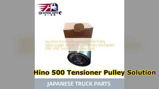 Sostituzione puleggia tenditore Hino 500 16603E0280