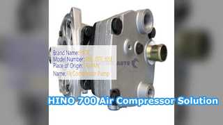 Sostituzione della pompa del compressore d'aria Hino 700 E13C S2910 E0A71