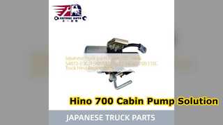 Pompa di sollevamento cabina Hino 700 54870E0031 Parti affidabili