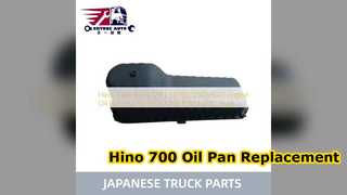 Sostituzione della coppa dell'olio motore Hino 700 P11C 12111 E0390