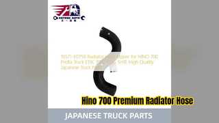 Tubo radiatore superiore Hino 700 16571 E0750 Parti di alta qualità