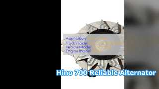 Sostituzione alternatore Hino 700 E13C 24V 60A