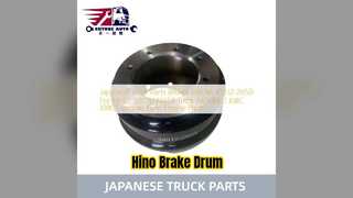 Tamburo freno per camion Hino 500 43512 2650