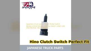 Sostituzione interruttore pedale frizione Hino 500700 88280 E0050