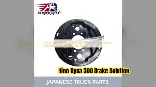 Sostituzione tamburo freno a mano Hino Dyna 300 47060 2090