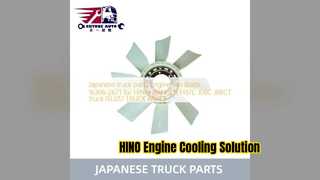 Sostituzione della pala della ventola del motore HINO J08C 16306 2671