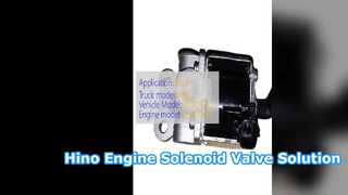 Sostituzione dell'elettrovalvola Hino 500 700 S2761 04570