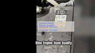 Motore Hino J08C utilizzato per camion Hino 500