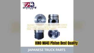 Parti del motore affidabili HINO N04C Piston Assy S130B E0M50