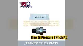 Sostituzione del pressostato dell'olio per camion Hino 83530 E0250