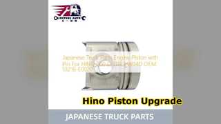 Pistone Hino 300 W04D OEM 13216 E0020