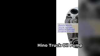 Pompa olio per camion Hino 700 15110 E0110