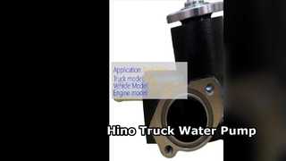 Parti del camion della pompa dell'acqua Hino J05ET J05E 16100E0821
