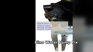 Pompa acqua Hino 500 J08E S1610 03971