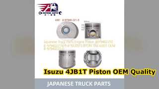 Pistone motore Isuzu 4JB1T 8979402210 Qualità premium