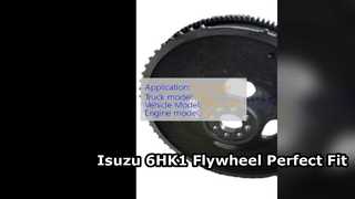 Gruppo volano Isuzu 6HK1 8980563550 Parte per camion resistente