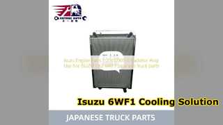 Parti del camion Premium Isuzu 6WF1 Radiator Assy 1214109000