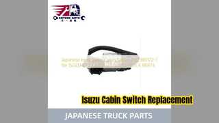 Interruttore cabina camion Isuzu 1823801721 Parte di ricambio