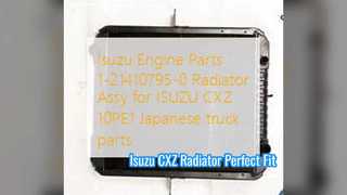 Soluzione per parti del motore con radiatore Isuzu CXZ 0PE