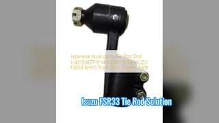 Estremità tirante Isuzu FSR33 1431506770 Sostituzione premium
