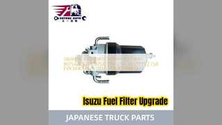 Sostituzione filtro sedimentatore Isuzu 6HK1 8975425360