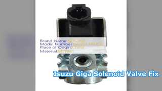 Sostituzione dell'elettrovalvola magnetica Isuzu Giga 1825638712