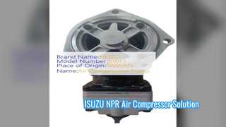 Parte di ricambio della pompa del compressore d'aria ISUZU NPR 4HK1