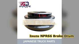 Parte di ricambio del tamburo del freno posteriore Isuzu NPR66