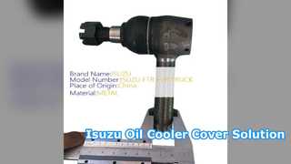 Sostituzione coperchio radiatore olio Isuzu FTR FVR 8943923280
